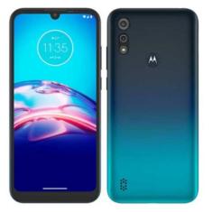 Smartphone Motorola E6s 4G 64GB 4RAM Azul Navy Tela 6'1" Câmera Dupla 