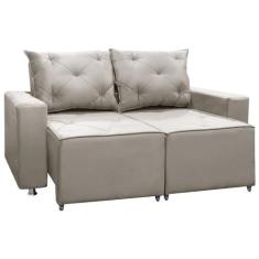 Sofá Retrátil e Reclinável 2 Lugares Bariloche 1.50cm C/ Molas - Velud