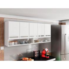 Armario Aereo de Cozinha Filipinas Branco Bela Casa - Bela Casa Movela