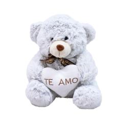 Urso Coração Te Amo 29Cm - Pelúcia