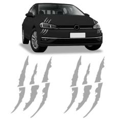Par De Adesivos Do Farol Garra Arranhão Carro Universal - SPORTINOX, P