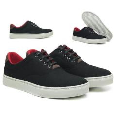 Tênis Masculino Sapatênis Casual Mocassim Parlo Open Urbano Estiloso O