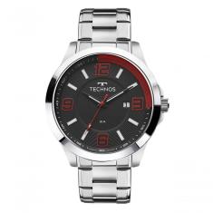 Relógio Technos Masculino Ref: 2115klm-1r Racer Prateado
