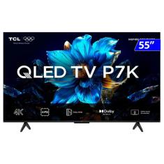 Smart TV TCL QLED 55 Polegadas 4K Comando de Voz 55P7K