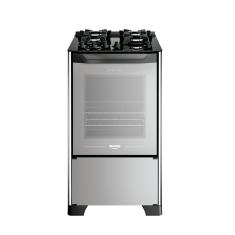 Fogão 4 Bocas Dako Magister Style Com Mesa De Vidro Espelhado Bivolt