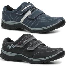 Kit 2 Sapatenis Tenis Casual Masculino confortáveis-Masculino