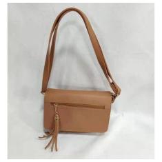Bolsa Feminina Transversal Crossbody Passeio Pequena Couro - Unistar, 