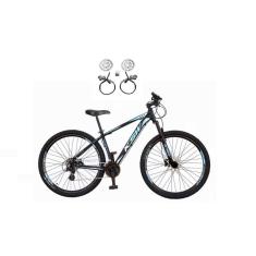 Bicicleta Aro 29 Ksw Xlt Alumínio 24v Freios a Disco hidráulicos(óleo) Suspensão Dianteira-Unissex