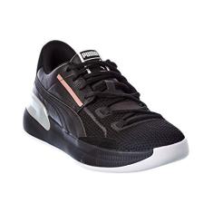 PUMA Clyde Hardwood Metallic Black Silver Men 194044-01