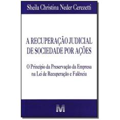 Livro - Recuperação Judicial De Sociedade Por Ações - 1 Ed./2012