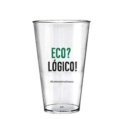 Kit 6 Copos Big Drink Eco Personalizados Eco-Logico