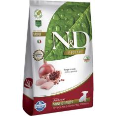 Ração Farmina N&D Prime Frango e Romã Cães Filhotes Raças Pequenas - 10,1 Kg