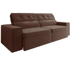 Sofá Retrátil e Reclinável 4 lugares Mamflex Petrópolis 3061 230 cm Te
