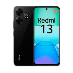 Smartphone Xiaomi Redmi 13 256GB 8GB RAM Dual SIM Tela 6.79" (Midnight