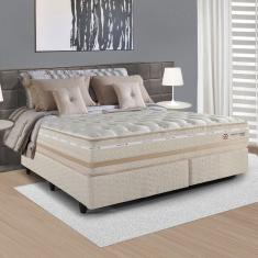 Colchão Molas Maxspring Marrocos Queen 158cm Branco - Bege