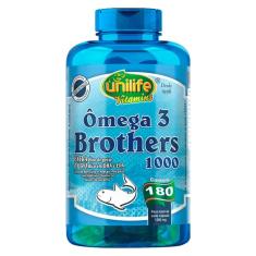 Ômega 3 Brothers 1200Mg 180 Cápsulas Unilife