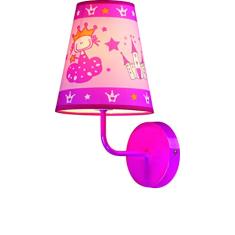 Taschibra 15050290, Arandela Kids Princesa E27, 40W, Rosa