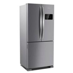 Geladeira Brastemp 554 Litros Frost Free Side Inverse 3 Portas Inox BR