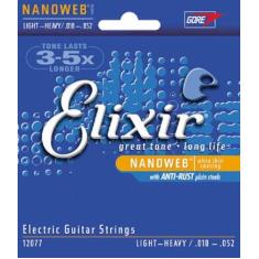 Encordoamento 010 Light Heavy Para Guitarra Elixir