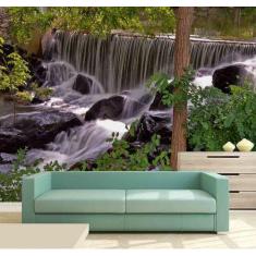 Papel de Parede - Paisagens Cachoeira 3,75M² na 30 - Voce Decorando