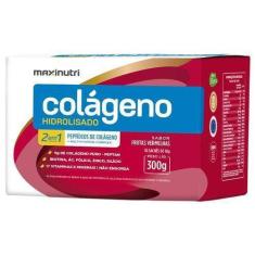 Colágeno Hidrolisado 2x1 Sache Frutas Vermelhas Maxinutri