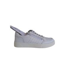 Tênis Casual Feminino em Couro Marina Mello Conforto-Feminino