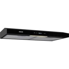 Depurador de Ar Slim Suggar DTH62PT 60cm 3 Velocidades Alumínio Preto 220V