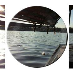 Prato de luz de pescador decorativo de porcelana Salver louças de jantar