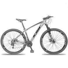 Bicicleta Aro 29 KSW XLT 21V Câmbios e Trocador Shimano Suspensão 100MM