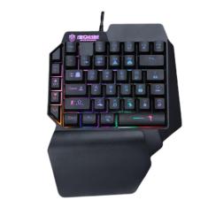 Teclado mecânico para jogos Uno Dio Mini portátil de 35 teclas