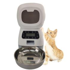 Comedouro Programavel Automatico Cachorro Gato Pet Programa Hora Comida Alimentaçao Porçoes Viagem Passeio