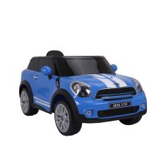 Carrinho Eletrico Infantil Bel Brink Mini Paceman 12v com Controle Remoto Azul