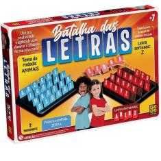 Jogo de Tabuleiro BATALHA DAS LETRAS Grow