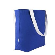 Augbunny Durável 100% algodão 340 g lona resistente extra grande sacola de compras sacola de praia bolsa multiuso.