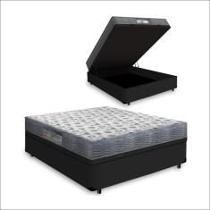 Cama Box Com Baú Viúva + Colchão Ortopédico D33 - Ortobom - I