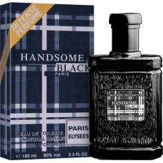 Perfume Handsome Black Masculino 100ml - Paris Elysses
