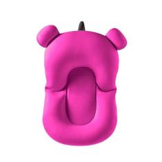 Almofada Flutuante para Banho Bebê de Banheira Bóia Suporte - Rosa - B