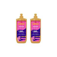 Creme Para Pentear Niely Gold 500Ml Salva Fios-Kit C/2Un