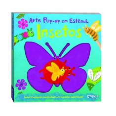 Livro - Arte pop-up em estêncil - Insetos