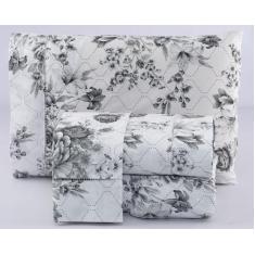 Lençol Solteiro Avulso Estampado 180 Fios Algodão Vernazza - Bazar Enx