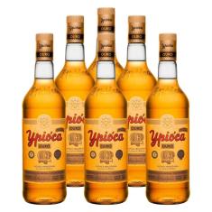 Cachaça Aguardente Ypióca Ouro 965ml 6 Unidades