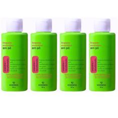 Kit 4 Sabonete Facial Pó Evita Oleosidade Reduz Poros Vegano - Dokmos