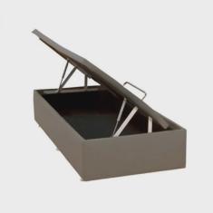 Base Baú Phy Camurça Solteiro 88x188x39cm Ortobom