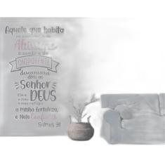 Adesivo De Parede Salmo 91