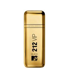 212 VIP Black NYC MTV Carolina Herrera Eau de Parfum - Perfume Masculino 100ml