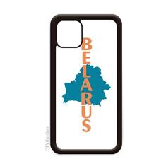 Capa Belarus Mapa Europeu Minsk para iPhone 12 Pro Max para Apple Mini Mobile Case Shell