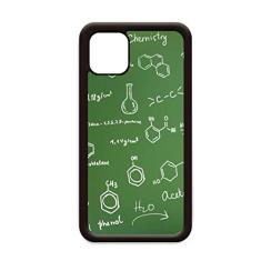 Estrutura atômica molecular de química orgânica para iPhone 12 Pro Max Capa para Apple Mini Mobile Case Shell
