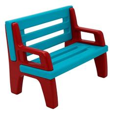 Banco Infantil Tramontina Pause em Polietileno Azul Tramontina