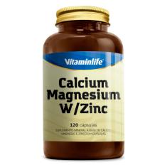 CALCIUM MAGNESIUM WITH ZINC 120CAPS - VITAMINLIFE 
