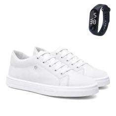 Tênis Feminino Dia a Dia Super Leve E Macio + Relógio 17000-Masculino